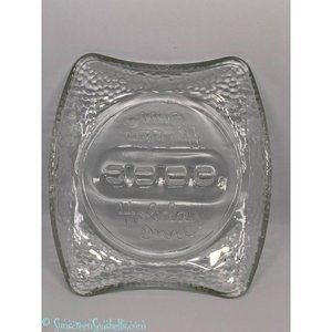 MCM 1960's Holiday Inn Atomic Glass Ashtray